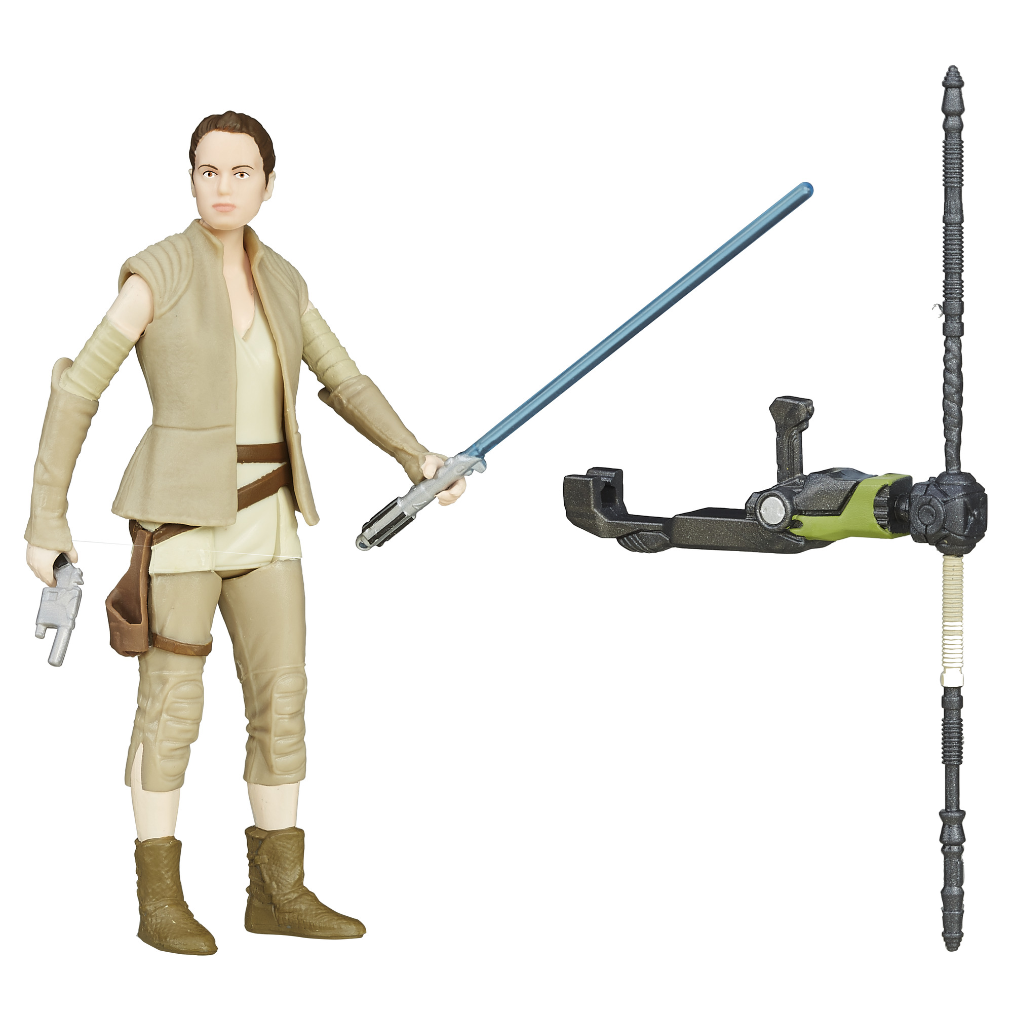 Star Wars Episode VII - 3.75" Rey (Resistance Outfit) Figure by Disney/Hasbro - image 1 of 2