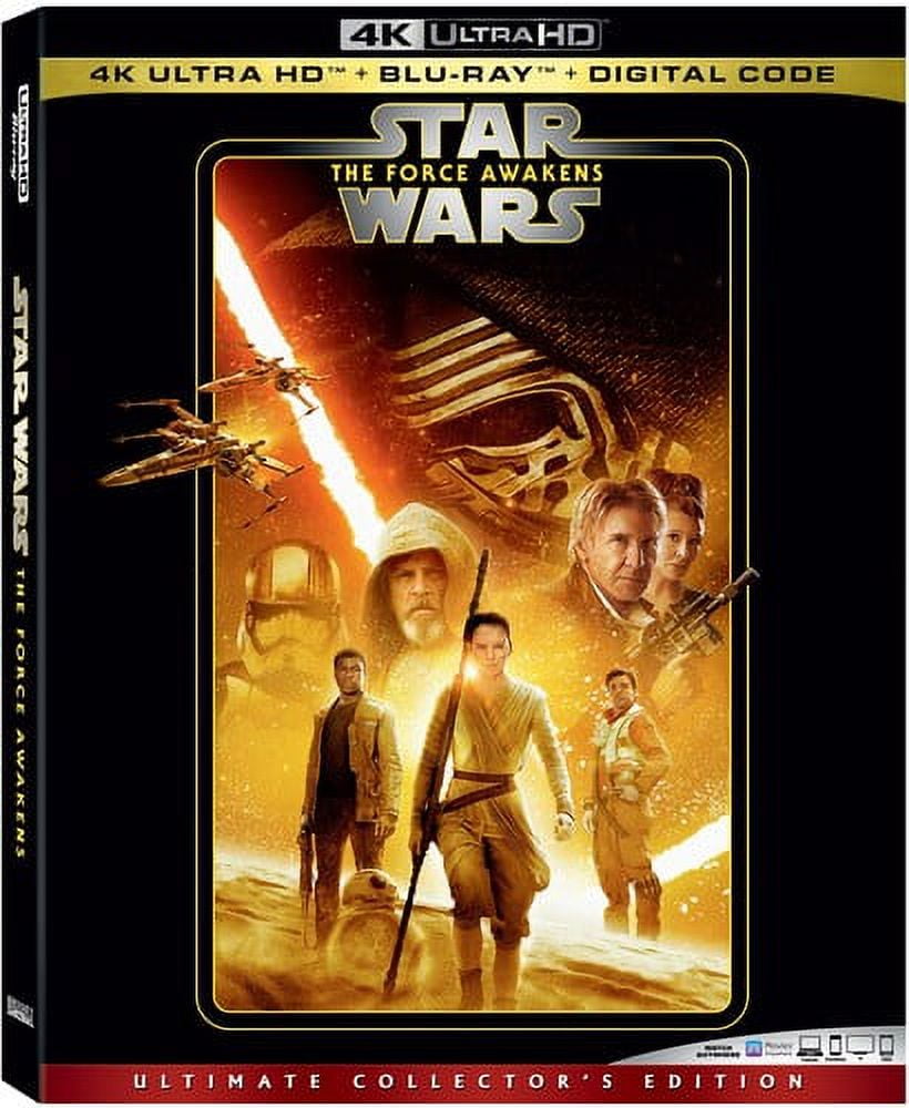 Star Wars: Episode VII: The Force Awakens (4K Ultra HD + Blu-ray + 