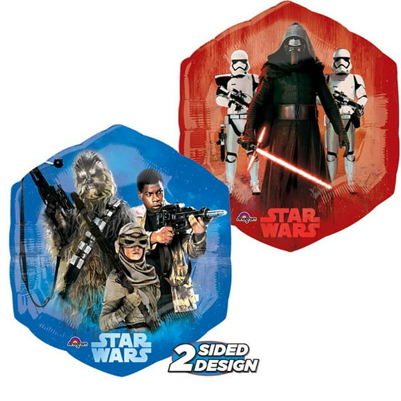 Star Wars Episode VII for the force Awakens 0.03" Multi-color Party Balloon