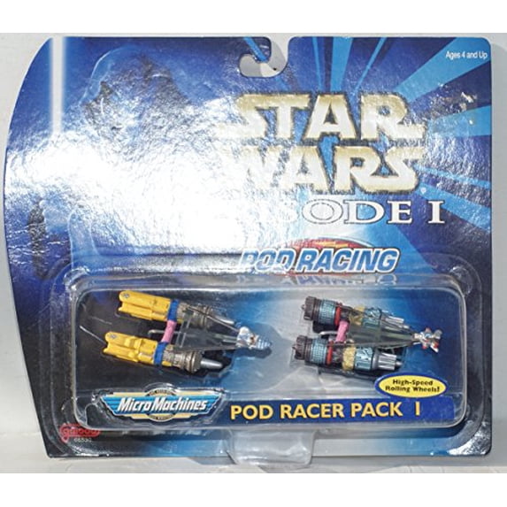 star wars episodei-micro machine pod racing-pod racer pack 1