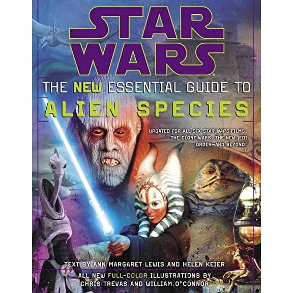 Pre-Owned Star Wars: The New Essential Guide to Alien Species (Paperback) by Ann Margaret Lewis, Helen Keier