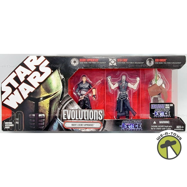 Star Wars Evolutions 3 pack - Vader's Secret Apprentice - Walmart.com