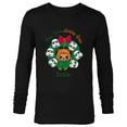 thumbnail image 1 of Star Wars Ewok Christmas May Your Holiday Spirit Endor Cute - Long Sleeve T-Shirt for Men - Customized-Black, 1 of 5