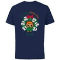 thumbnail image 1 of Star Wars Ewok Christmas May Your Holiday Spirit Endor Cute - Short Sleeve Cotton T-Shirt for Adults - Customized-Navy, 1 of 5