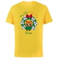 thumbnail image 1 of Star Wars Ewok Christmas May Your Holiday Spirit Endor Cute - Short Sleeve Cotton T-Shirt for Adults - Customized-Yellow, 1 of 5