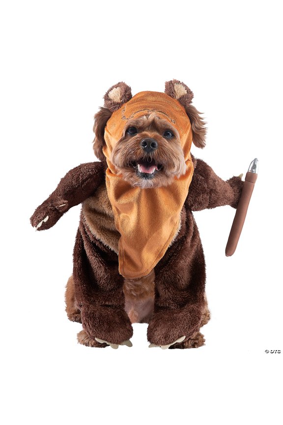 Star Wars Ewok Pet Costume 40-70 lbs, Back Length 18"-21", Chest 18"-25"