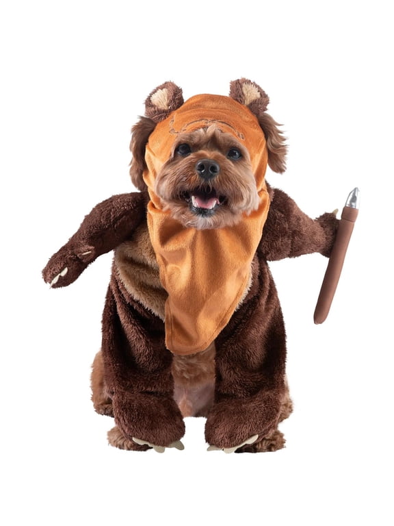 Star Wars Ewok Pet Costume 40-70 lbs, Back Length 18"-21", Chest 18"-25"