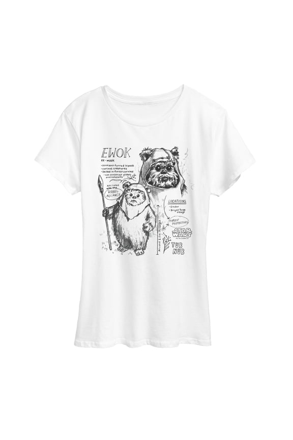 - Ewok Field Guide - Women's Short Sleeve Graphic T-Shirt