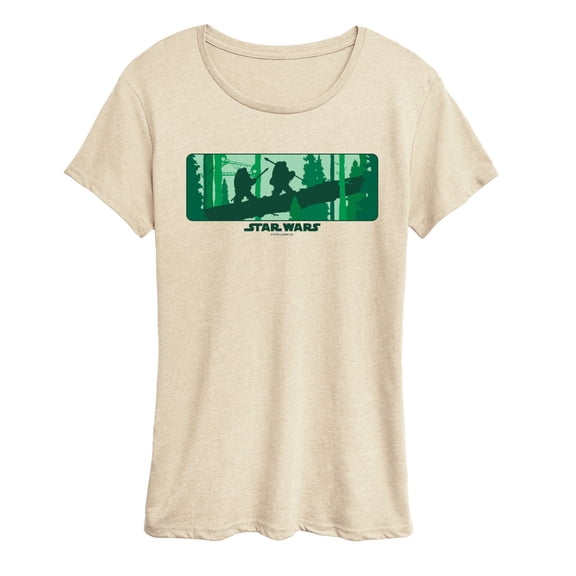 Star Wars - Ewok Forest - Women's Short Sleeve Graphic T-Shirt