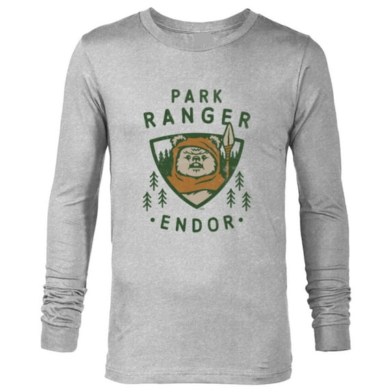 Star Wars Ewok Park Ranger Endor - Long Sleeve T-Shirt for Men - Customized-Athletic Heather