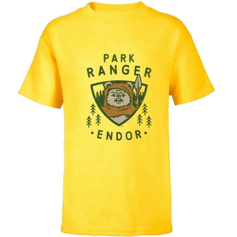 Star Wars Ewok Park Ranger Endor Short Sleeve T-Shirt for Kids