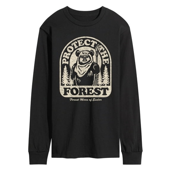 Star Wars - Ewok Protect The Forest - Men's Long Sleeve Tee