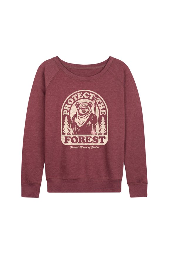 - Ewok Protect The Forest - Women's French Terry Pullover Sweatshirt