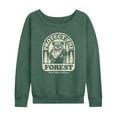 thumbnail image 1 of Star Wars - Ewok Protect The Forest - Women's French Terry Pullover Sweatshirt, 1 of 4