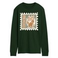 thumbnail image 1 of Star Wars - Ewok Stamp - Men's Long Sleeve Graphic T-Shirt, 1 of 3