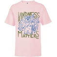 thumbnail image 1 of Star Wars Ewok Wicket Kindness Matters Earth Day Distressed - Short Sleeve T-Shirt for Kids - Customized-Soft Pink, 1 of 5