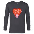 thumbnail image 1 of Star Wars Ewok Wicket Our Love Will Endor Valentine’s Day - Long Sleeve T-Shirt for Men - Customized-Charcoal Heather, 1 of 5