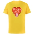 thumbnail image 1 of Star Wars Ewok Wicket Our Love Will Endor Valentine’s Day - Short Sleeve Cotton T-Shirt for Adults - Customized-Yellow, 1 of 5
