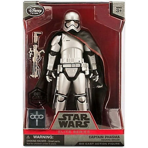Star Wars Exclusive Captain Phasma Elite Series Die Cast Action Figure - 7 1/4'' by Disney