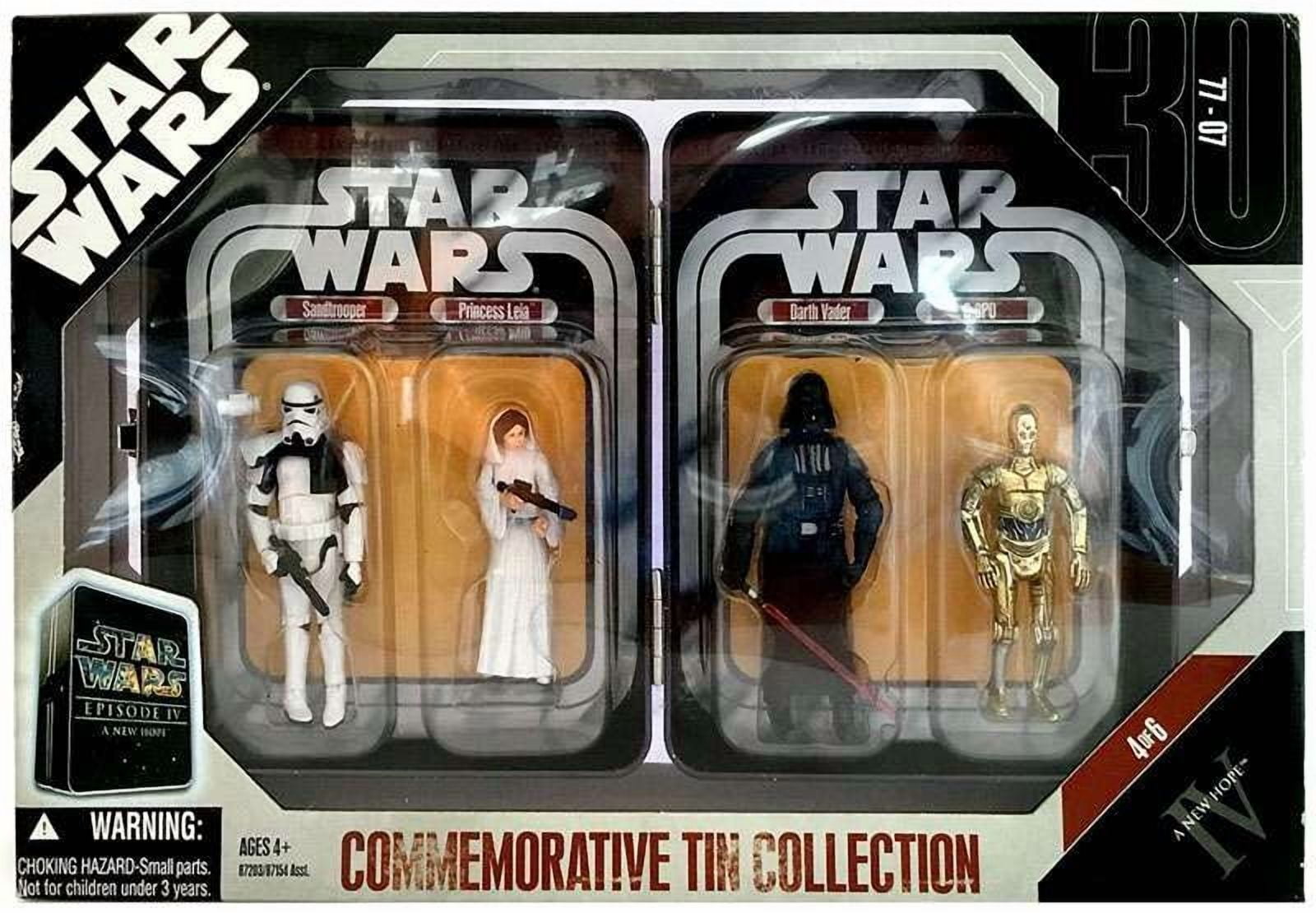スターウォーズ COMMEMORATIVE TIN COLLECTION 新品 Star Wars Exclusives 2006 Episode IV Commemorative Tin Collection
