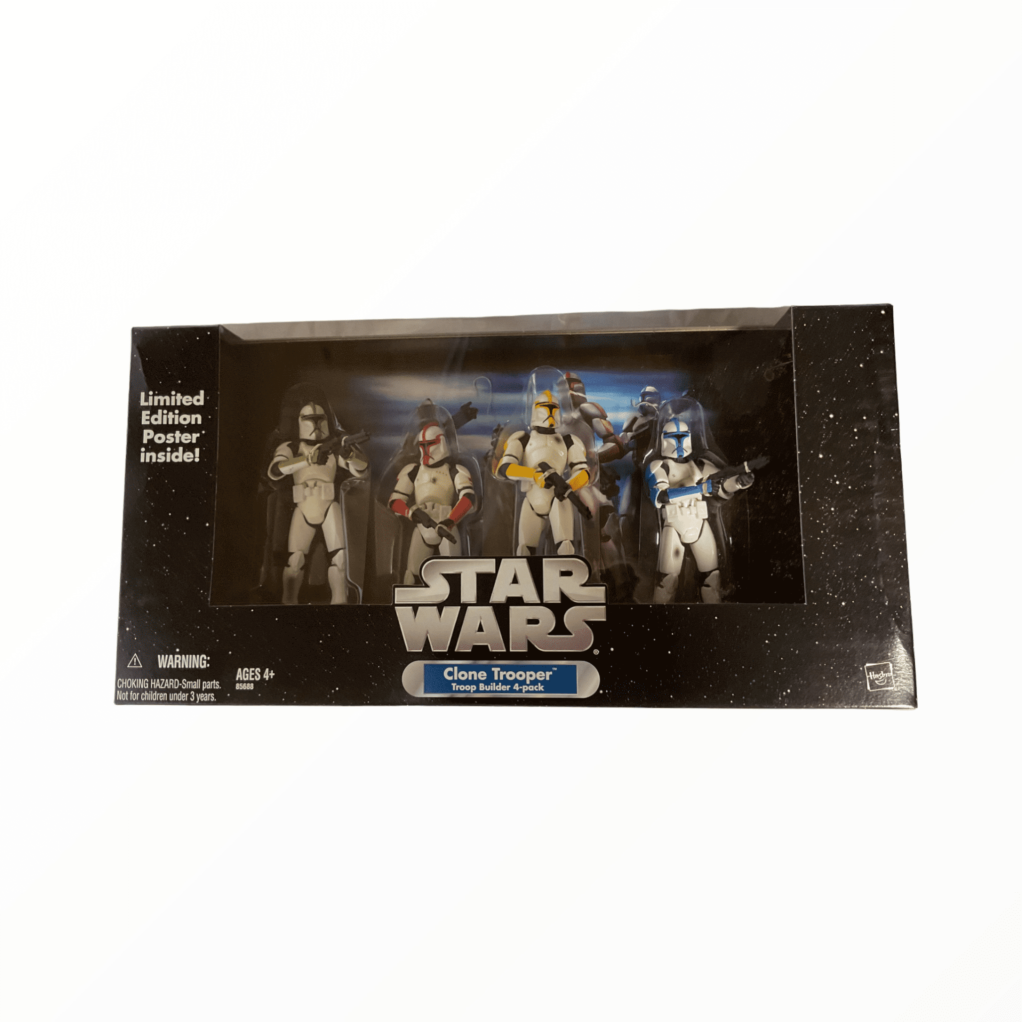 SF・ファンタジー・ホラー STAR WARS Clone Trooper Troop Builder CLONE TROOPER Troop Builder 4 Pack (WHITE) - Walmart.com