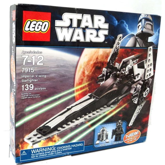 Pre-Owned Star Wars Expanded Universe Imperial V-wing Starfighter Set LEGO 7915 [Damaged Package]