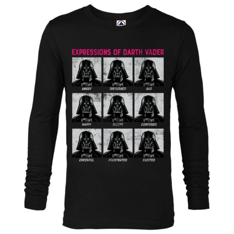 Expressions of vader t shirt sale