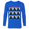 thumbnail image 1 of Star Wars Expressions of Darth Vader Funny - Long Sleeve T-Shirt for Men -Customized-Royal, 1 of 5