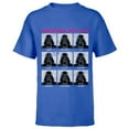 thumbnail image 1 of Star Wars Expressions of Darth Vader Funny - Short Sleeve T-Shirt for Kids -Customized-Royal, 1 of 5
