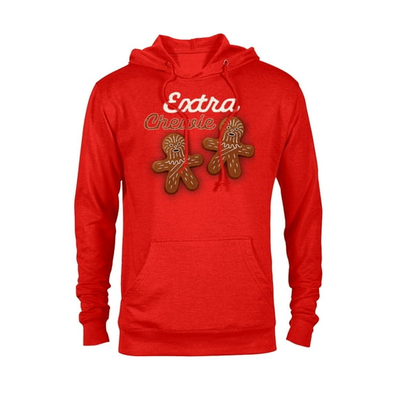 Star Wars Extra Chewie Chewbacca Gingerbread Funny Holiday - Pullover Hoodie for Adults - Customized-Red Heather