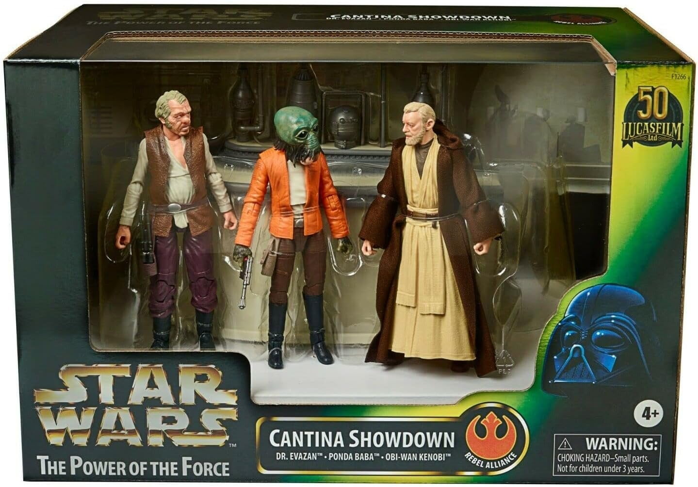 Star Wars Exxclusive The Black Series The Power of The Force Cantina Showdown Figure Set