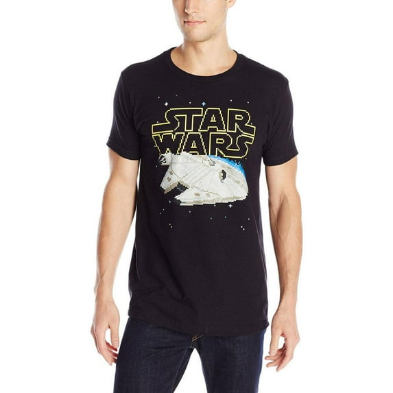 Star Wars - Falcon Squared Soft T-Shirt - Medium