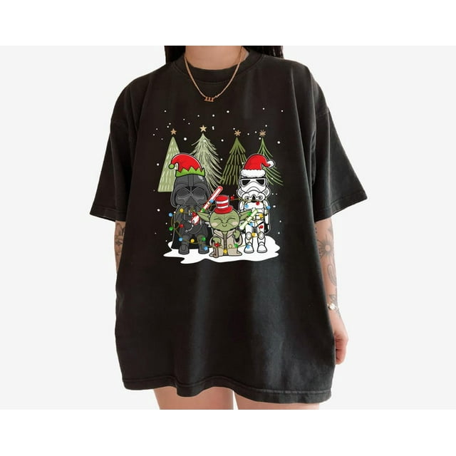 Star Wars Family Christmas Shirt Very Merry Xmas Party 2024 Shirt