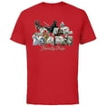 thumbnail image 1 of Star Wars Family Trip Original Trilogy Characters Vacation - Short Sleeve Cotton T-Shirt for Adults - Customized-Red, 1 of 5