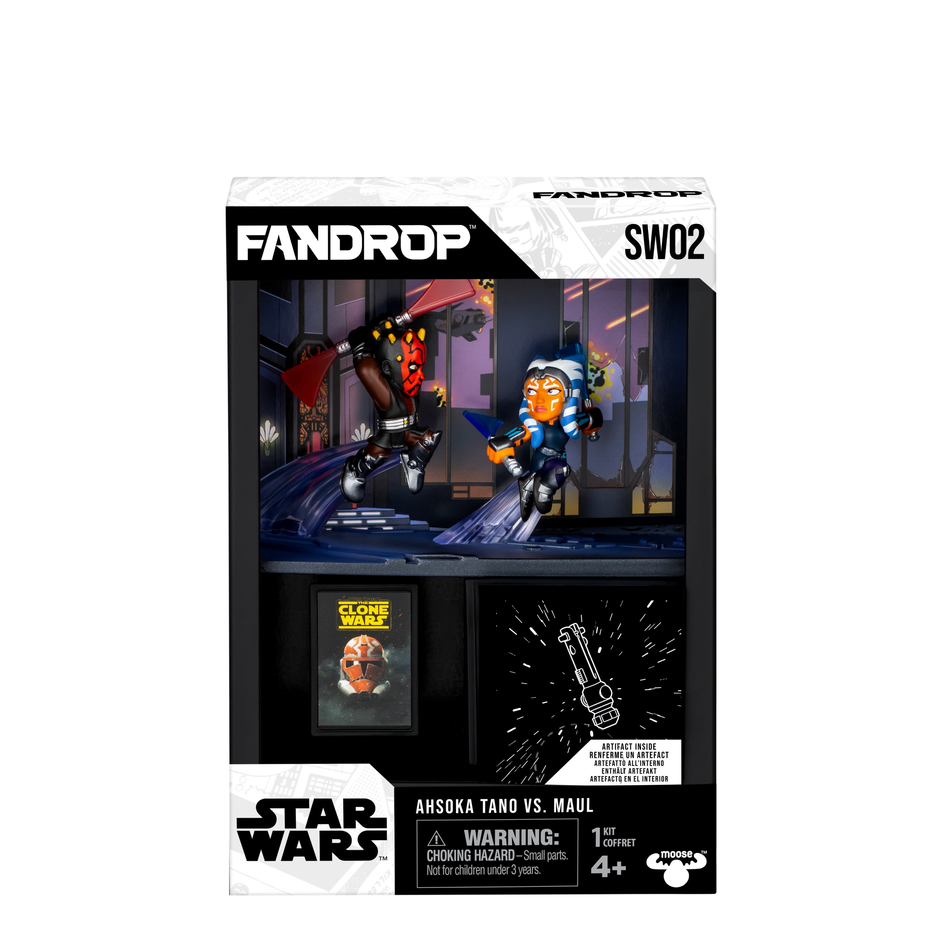 FANDROP SW02-Star Wars: The Clone Wars™ - Ahsoka Tano VS. Maul