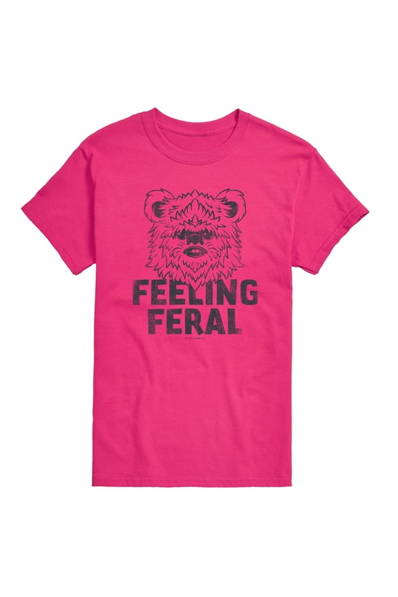 - Feeling Feral Ewok - Men's Short Sleeve Graphic T-Shirt