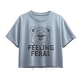 thumbnail image 1 of Star Wars - Feeling Feral Ewok - Youth Girls Boxy T-Shirt, 1 of 4