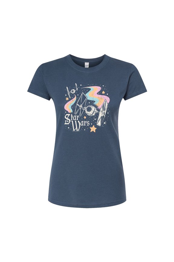 - TIE Fighters Celestial Ships - Juniors Fitted Tee