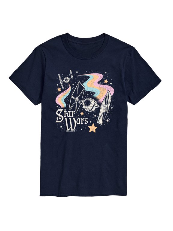 - TIE Fighters Celestial Ships Men's Short Sleeve Graphic T-Shirt