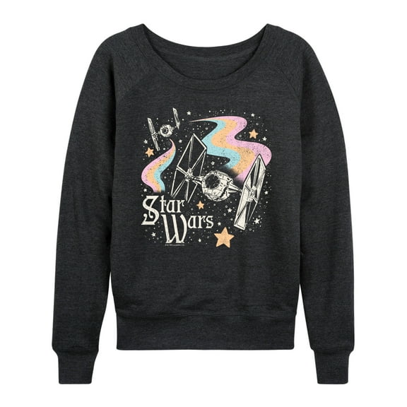 Star Wars - Fem Celestial Ships - Women's French Terry Pullover Sweatshirt