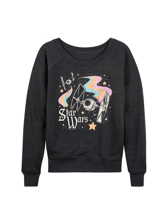 - Fem Celestial Ships - Women's French Terry Pullover Sweatshirt