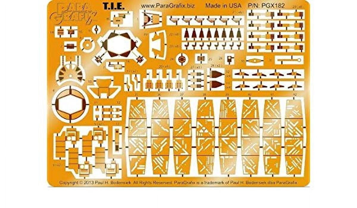 Star Wars - Fine Molds TIE Fighter Photoetch Set - 1:48 Scale - PGX182