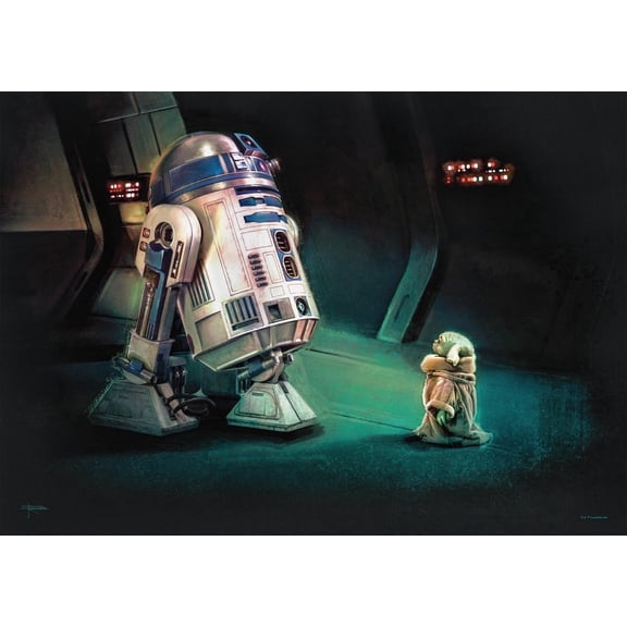 Star Wars (First Meeting by Brian Rood) MightyPrintâ„¢ Wall Art MP24171096