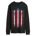 thumbnail image 1 of Star Wars - Flag Ships Americana - Men's Long Sleeve Graphic T-Shirt, 1 of 5