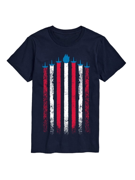 - Flag Ships Americana Men's Short Sleeve Graphic T-Shirt