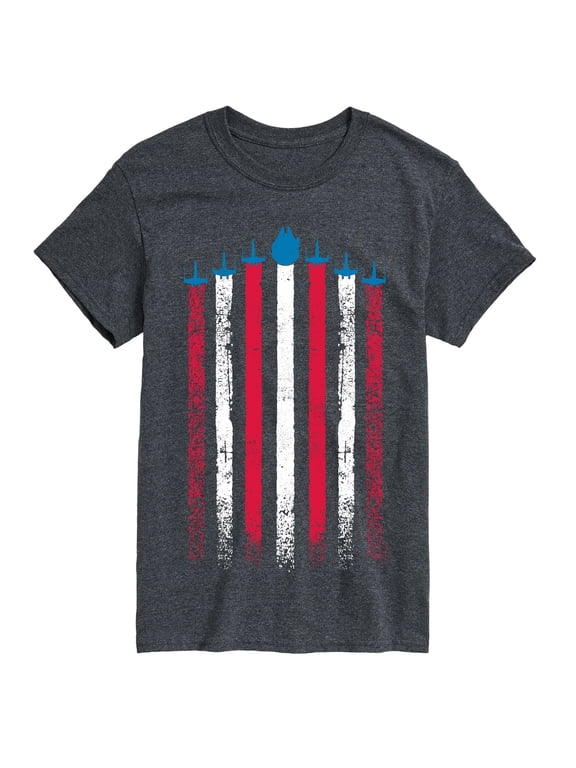 - Flag Ships Americana Men's Short Sleeve Graphic T-Shirt