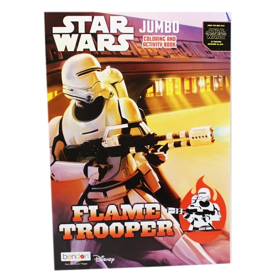 Star Wars Flame Trooper Jumbo Coloring and Activity Book
