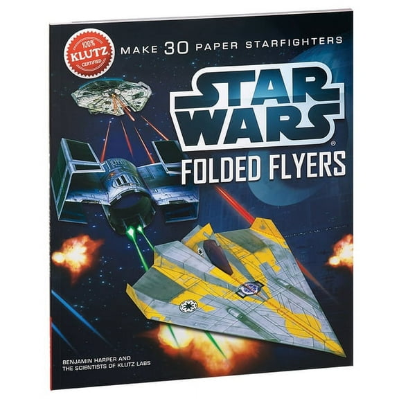 Star Wars Folded Flyers: Make 30 Paper Starfighters (Paperback)
