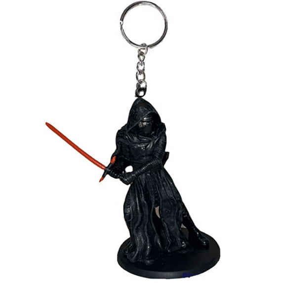 Star Wars Force Awakens Kylo Ren Key Ring Keychain Ornament Pvc Figure Charm 3”…