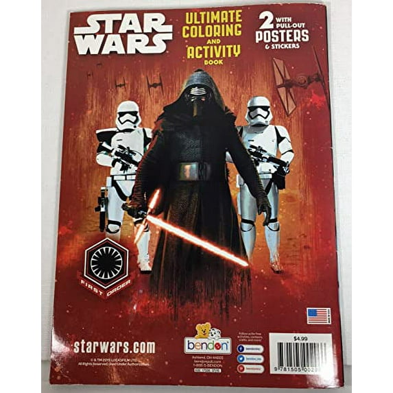 Pre-Owned Star Wars Force Awakens Ultimate Activity Book Paperback